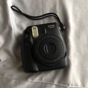 Black instax Polaroid